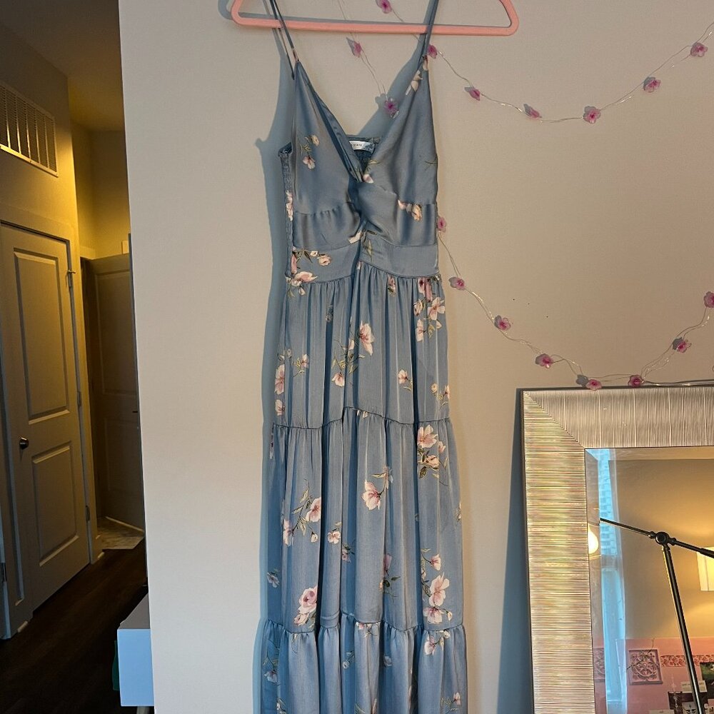 Size Small Altar'd State Blue Floral Dress